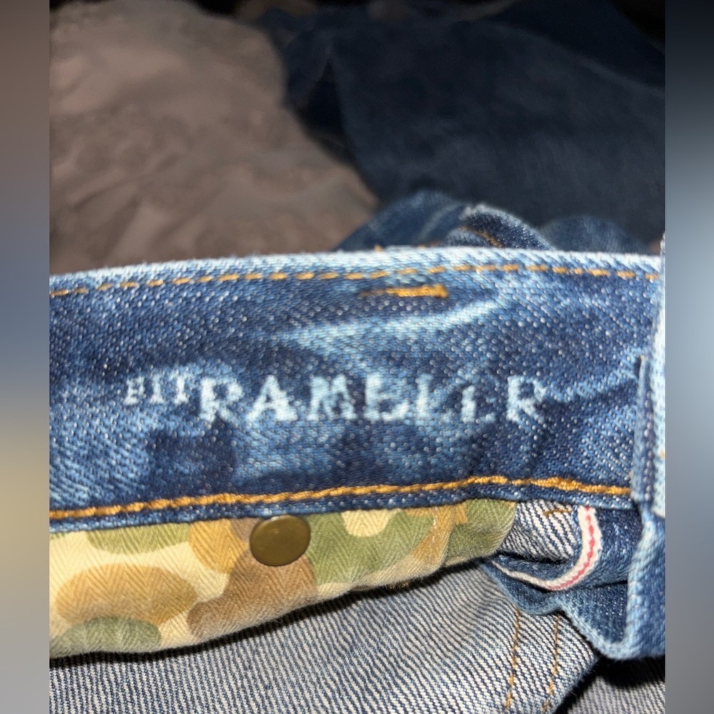 PRPS Jeans Mens 36 Selvedge Denim Faded Acid Wash Nice Wear Japanese Pit Rambler - Picture 12 of 13
